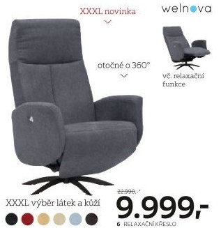 RELAXAČNÍ KŘESLO