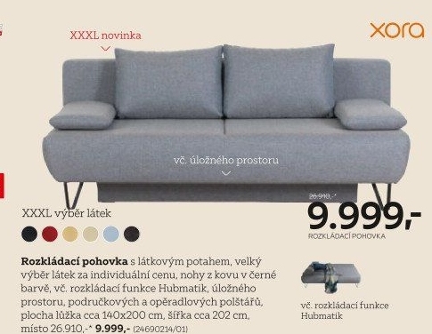 ROZKLÁDACÍ POHOVKA