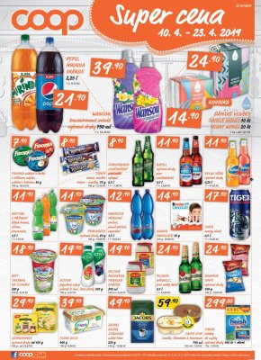 akční leták COOP 10.4.2019-16.4.2019