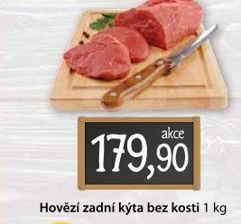 Hovězí kýta zadní bez kosti