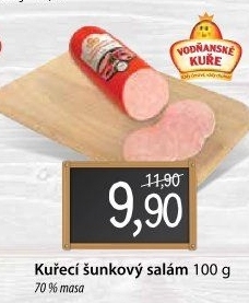 Salám šunkový kuřecí Vodňanské kuře