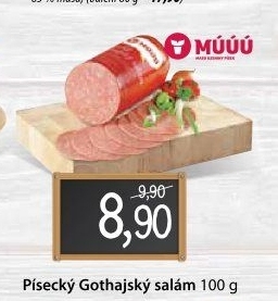 Salám Gothaj Maso uzeniny Písek