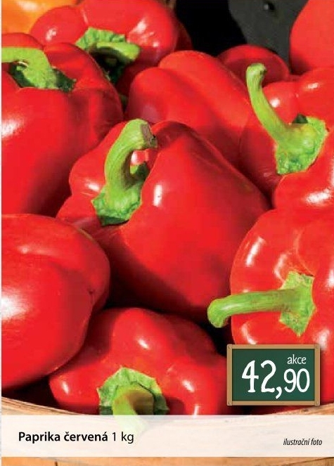 Paprika červená