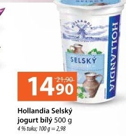 Bílý jogurt selský Hollandia
