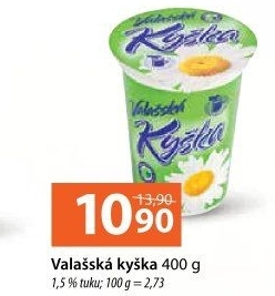 Valašská kyška Mlékárna Valašské Meziříčí