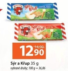 Sýr a křup Veselá kráva