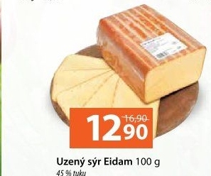 Sýr Eidam uzený 45%