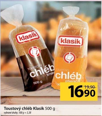 Toustový chléb Coop Klasik