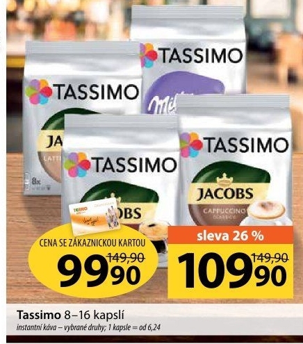 Kapsle Tassimo Jacobs