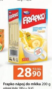 Nápoj instantní do mléka Frapko