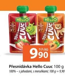 Ovocná kapsička 100% Hello CUUC