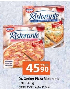 Pizza mražená Ristorante Dr. Oetker