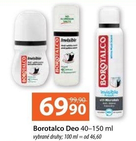 Deodoranty Borotalco