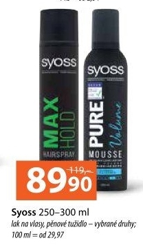 Lak na vlasy Syoss