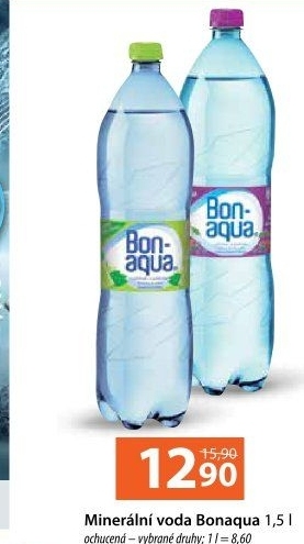 Ochucená voda Bonaqua