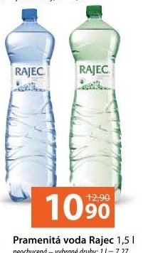 Přírodní voda Rajec