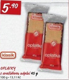 Oplatky Coop Klasik