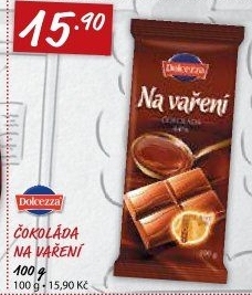 Čokoláda na vaření Dolcezza
