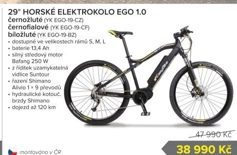 Horské elektrokolo EasyBike Ego