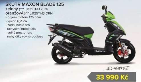 Skútr Maxon Blade 125