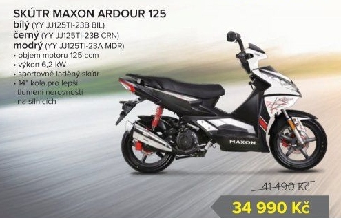 Skútr Maxon Ardour 125