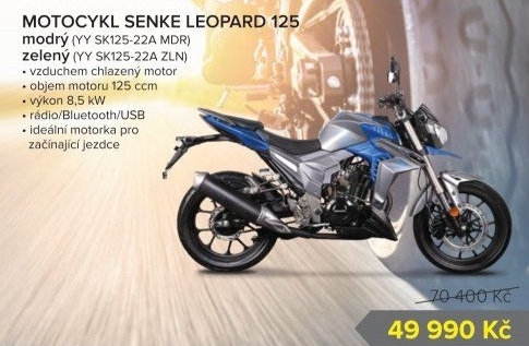 Motocykl Senke Leopard 125