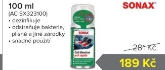 Čistič klimatizace Sonax