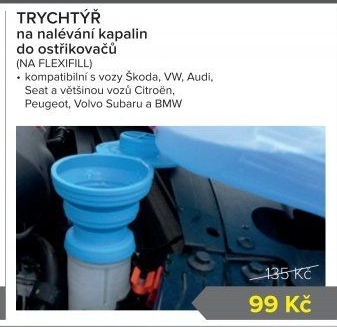 Trychtýř do auta Starline