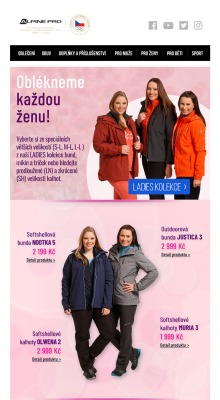 akční leták ALPINE PRO 9.4.2019-16.4.2019