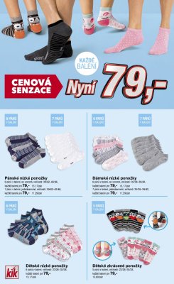 akční leták Kik textil 10.4.2019-28.4.2019