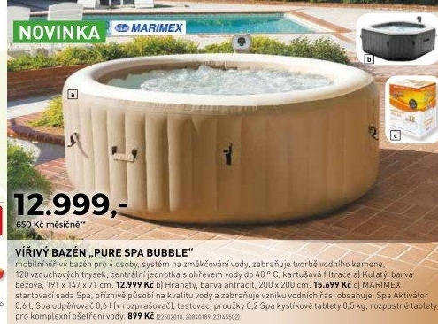 Vířivý bazén Pure spa Bubble