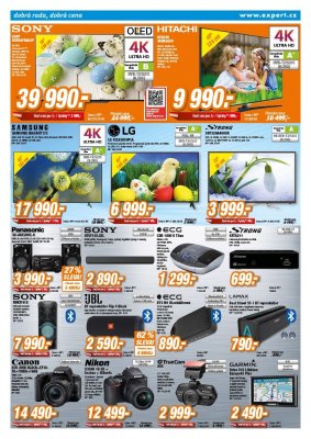 akční leták Expert elektro 11.4.2019-18.4.2019