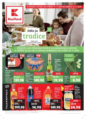 akční leták Kaufland 17.4.2019-21.4.2019