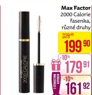 Řasenka Calorie 2000 Max Factor