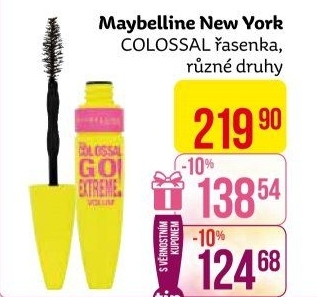 Řasenka Colossal Maybelline