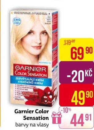 Barva na vlasy Color Sensation Garnier