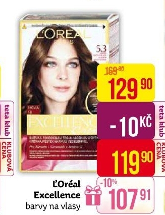Barva na vlasy Excellence Creme L'