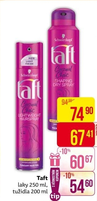 Lak na vlasy Taft Schwarzkopf