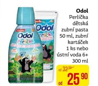 Pasta na zuby dětská Perlička Odol