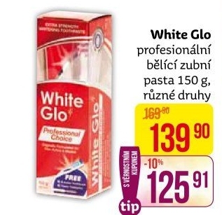 Pasta na zuby White Glo