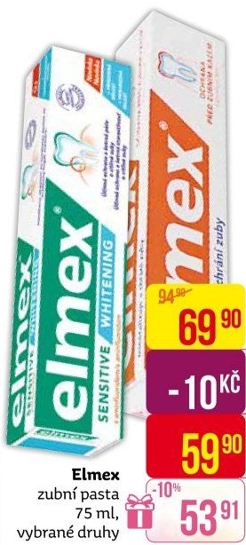 Pasty na zuby Elmex
