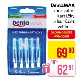 Mezizubní kartáčky Dentamax