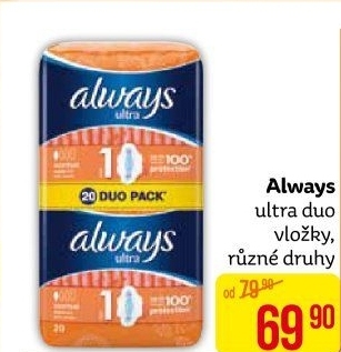 Vložky dámské Ultra Always