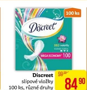 Vložky dámské slipové Discreet