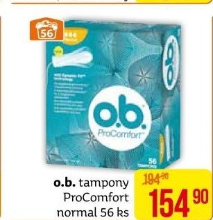 Tampony ProComfort O.B.