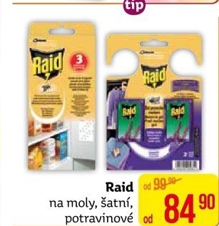 Přípravek proti molům Raid