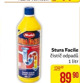 Čistič odpadů Stura Facile Madel