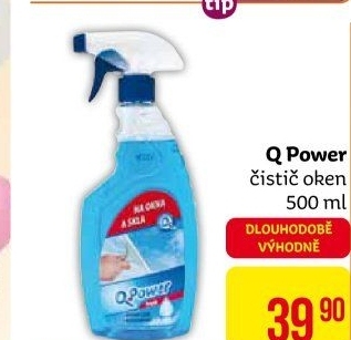 Čistič oken Q Power