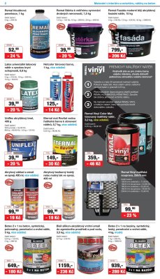 akční leták Barvy a laky drogerie 16.4.2019-4.5.2019