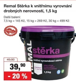 REMAL STĚRKA